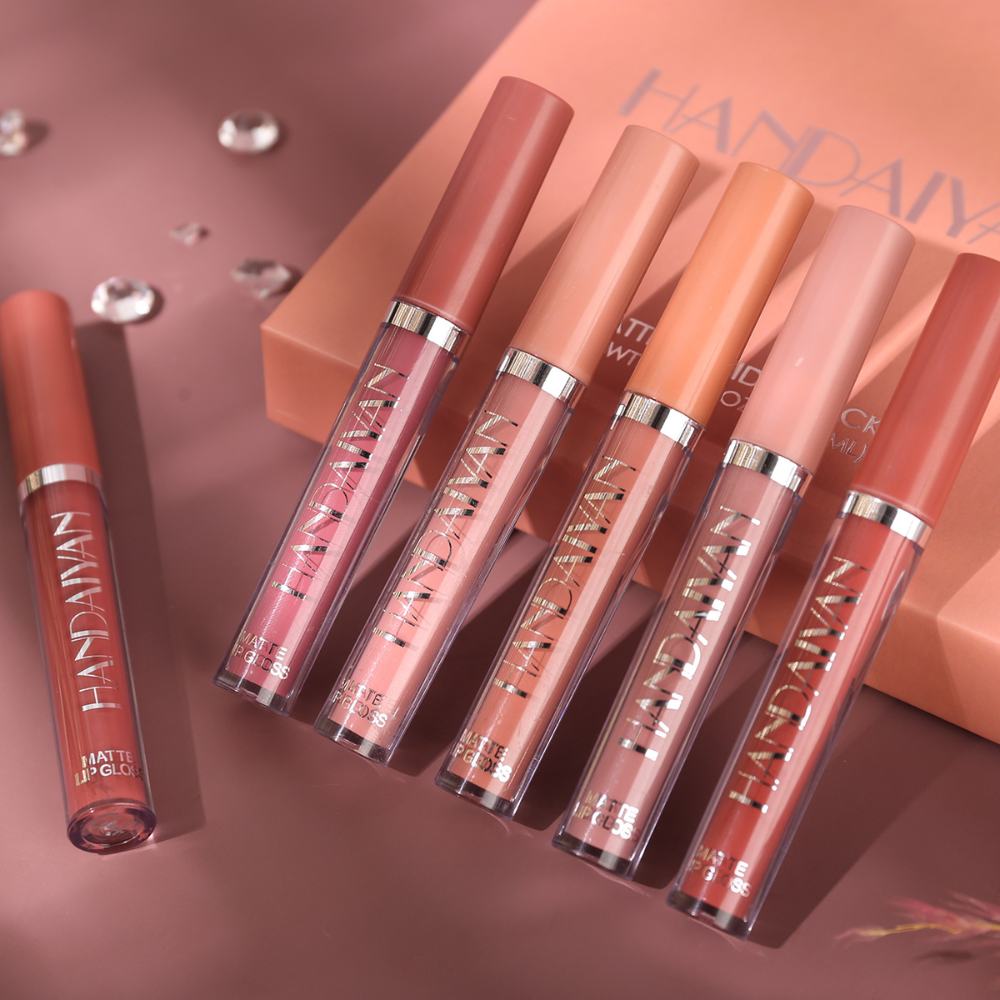 HANDAIYAN MATTE LIQUID LIPSTICK SET 6 PCS SET WATERPROOF HIGHLY